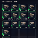 130 Adet Basit Silah Parçaları