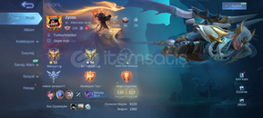 130/130 Full Hero!! • 226 Skin • Full Max Amblem