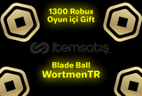 1300 Robuxluk Oyun İçi Gift / Blade Ball