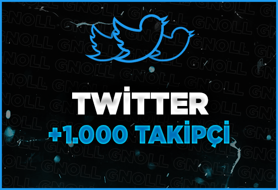 1300GÜVENLİ SATIŞ/ 1000 Twitter Takipçi +HIZLI