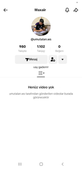 1300takipçili uygun fiyatlı tiktok hesabı