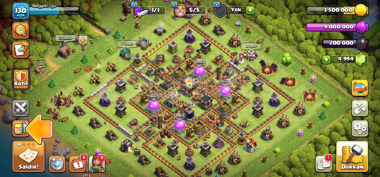 130lvl 5000 tas bb11 coc hesabi 130lvl 5000 tas bb11 coc hesabi