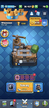 ⭐️1330 Kupa⭐️26 Kart⭐️isim değişikliği⭐️