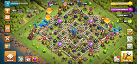 133LVL 6SV KLAN LIDERI COC