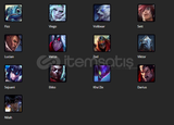 ⭐134 Seviye 88 Karakter 23 Skin TR Hesap⭐