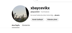 13.5k yabancı aboneli youtube kanalı