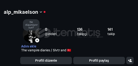 (136) Gerçek Takipçili Instagram Hesabı 