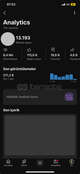 13K OBENELİ TAMAMEN ORJ HESAP 