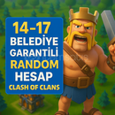 14-17 Belediye Garantili Random hesap