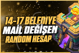 ⭐[14-17 Seviye Belediye] Garanti Mail Değişen⭐