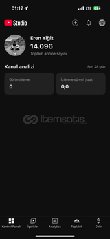 14 K ABONELİ YOUTUBE KANAL