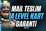 14 LEVEL KART GARANTİ MAİL TESLİM RANDOM HESAP 