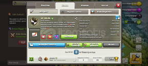 14 seviye belediye binası Yanında 3 seviye klan