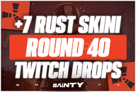 ✅[14 Skin]✅ Round 40 Rust Twitch Drop⭐