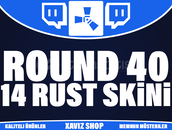 ✅❤️✅ 14 Skin ⭐✨⭐ Round 40 ⭐✨⭐ Twitch Drop ✅❤️✅