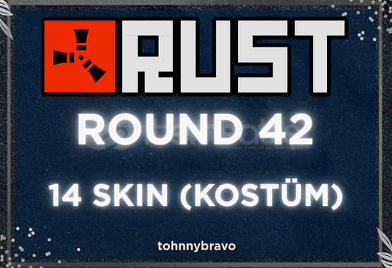 Rust Round 42 Twitch Drop ⚡️14 SKİN⚡️ Rust Round 42 Twitch Drop ⚡️14 SKİN⚡️