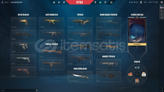 14 SKİNLİ 2 BIÇAKLI 2 VANDALLI HESAP