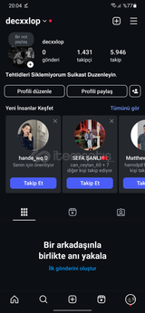 1400+Takipçili Mavi Tik 16 TL!