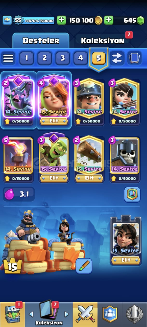 ⚡14000 KUPA⚡55 LEVEL⚡13 EVRİM⚡ ⚡14000 KUPA⚡55 LEVEL⚡13 EVRİM⚡