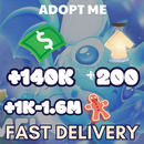 140K Buck + 200 Age Up Pots + Bonus Gingerbread