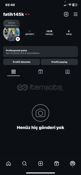 142 BİN TAKİPÇİLİ AKTİFLİK İYİ İNSTAGRAM HESABI
