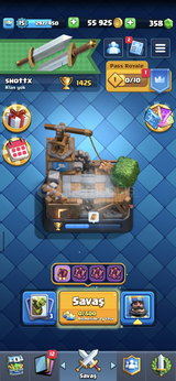 ⭐️ 1425 Kupa ⭐️ 37 Kart ⭐️ isim değişikliği ⭐️