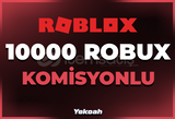 ☀️ (14285) - 10000 Robux - Komisyon Bizden ☀️