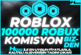 ⭐️(142858) 100000 ROBUX |✅KOMİSYON BİZDEN!