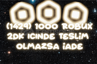 (1429) 1000 ROBUX EN HIZLISI (1429) 1000 ROBUX EN HIZLISI