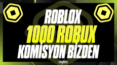 (1429) 1000 Robux - Komisyon Bizden