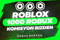 ⭐(1429) 1000 Robux Komisyon Bizden!⭐