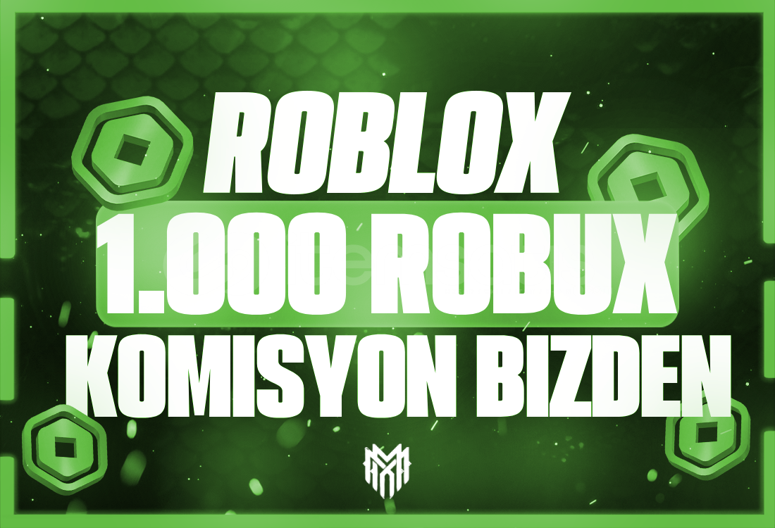 ⭐(1429) 1000 Robux ⭐ KOMİSYON BİZDEN ⭐ ⭐(1429) 1000 Robux ⭐ KOMİSYON BİZDEN ⭐