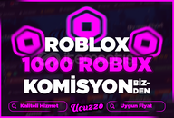 ⚡️ (1429) 1000 ROBUX - KOMİSYON BİZDEN
