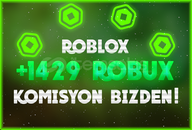 ⭐ (1429) 1000 Robux KOMİSYON BİZDEN⭐