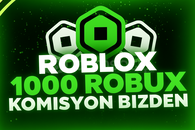 ⭐(1429) 1000 Robux Komisyon Bizden!⭐
