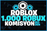 ⚡ (1429) 1000 ROBUX | KOMİSYON BİZDEN