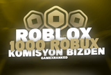 ⭐(1429) 1000 Robux ⭐ + KOMİSYON BİZDEN
