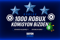 ⭐ [1429]1000 Robux ⭐ KOMİSYON BİZDEN ⭐