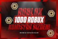 ⭐[1429] 1000 Robux✅ Komisyon BİZDEN! ✅