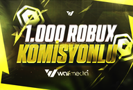 ⭐[1429] 1000 Robux Komisyon Bizden⚡