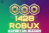 1429 (1000) Robux - Komisyon Bizden