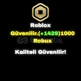 ⭐ (1429) 1000 Robux + KOMİSYON BİZDEN ⭐