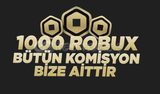 (1429) 1000 Robux | KOMİSYON BİZDEN