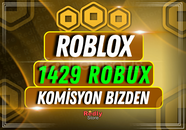 ⭐1429⭐ (1000) Robux KOMİSYON BİZDEN