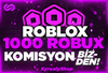 ⭐[1429] 1000 ROBUX KOMİSYON BİZDEN⭐