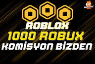 ⭐️[1429] 1000 ROBUX | KOMİSYON BİZDEN!⭐️