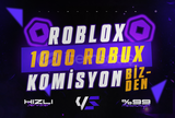 ✨(1429) 1000 Robux | KOMİSYON BİZDEN ✨