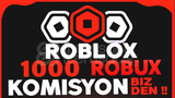 ✨(1429) 1000 Robux - KOMİSYON BİZDEN✨