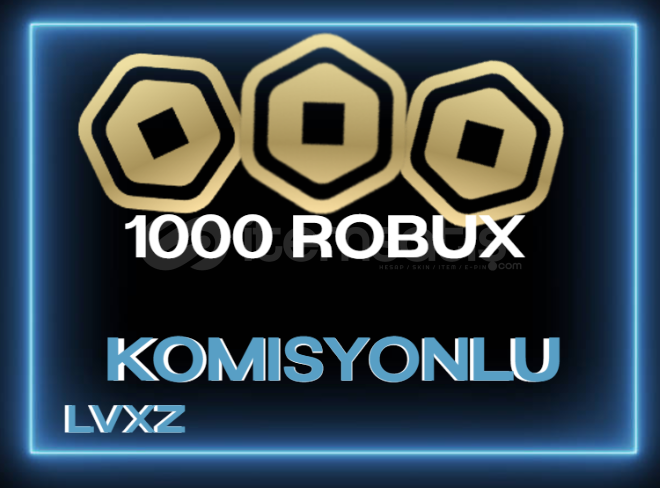 (1429) 1000 Robux - KOMİSYON BİZDEN (1429) 1000 Robux - KOMİSYON BİZDEN