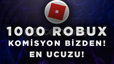 (1429) 1000 Robux [Komisyon Bizden!]